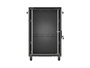 Lanberg FF01-6618-12B Rack o bastidor independiente 18U Negro