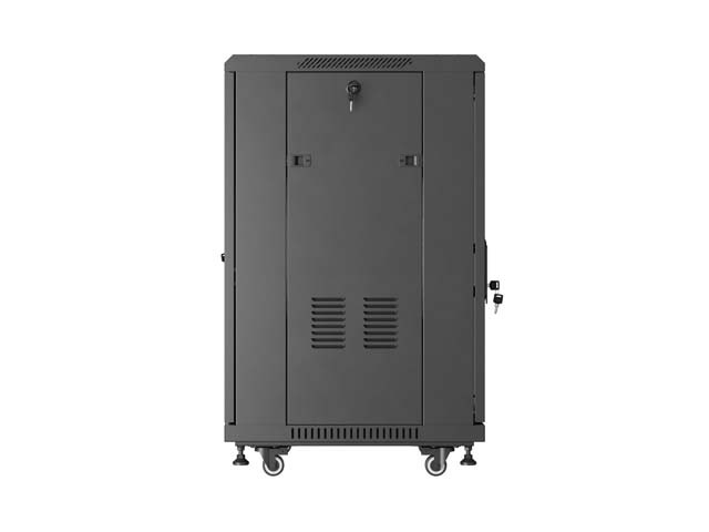 Lanberg FF01-6618-12B Rack o bastidor independiente 18U Negro
