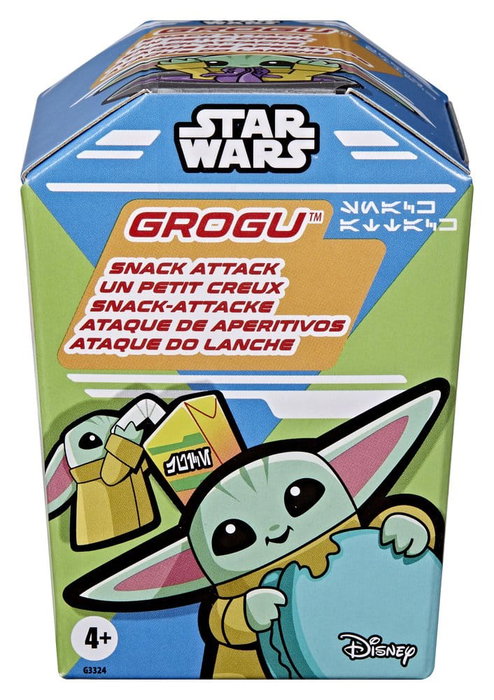 Hasbro Star Wars Minifiguras Grogu Snack Attack Serie 1 Expositor de 24 unidades Hasbro Star Wars Minifiguras Grogu Snack Attack Serie 1 Expositor de 24 unidades