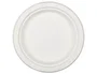 Bunzl Plato de fibra de caña de azúcar blanco 17 cm (50 unidades) de la gama Dine
