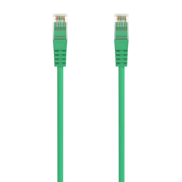 Aisens Cable de Red Latiguillo RJ45 LSZH Cat.6A 500 MHz UTP AWG24, Verde, 1.0m