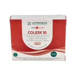 La Pirenaica Colesk 10 Total Cardio 30 Capsulas