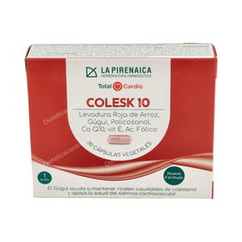 La Pirenaica Colesk 10 Total Cardio 30 Capsulas
