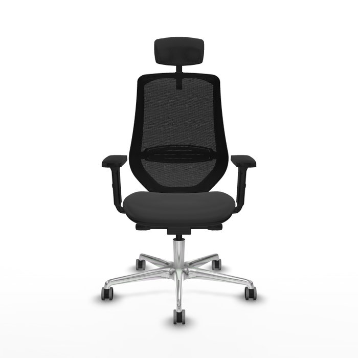 PIQUERAS Y CRESPO Silla de oficina Mardos con mecanismo Sincro/Traslack Gris oscuro y Negro PIQUERAS Y CRESPO Silla de oficina Mardos con mecanismo Sincro/Traslack Gris oscuro y Negro