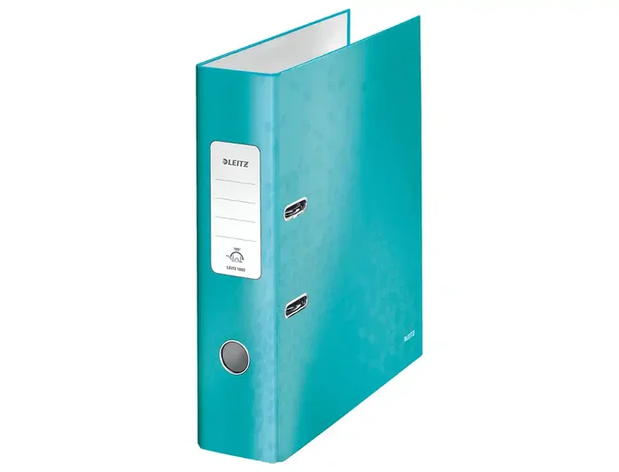 LEITZ WOW Archivador de palanca A4 180º 80mm Turquesa Metalizado LEITZ WOW Archivador de palanca A4 180º 80mm Turquesa Metalizado