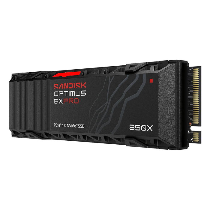 Sandisk Optimus GX PRO 850X 1 TB M.2 NVMe con disipador
