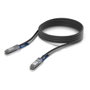 Ubiquiti UACC-DAC-QSFP28-3M Cable de conexión directa QSFP28 a QSFP28 de 100 Gbps, 3 m, Negro