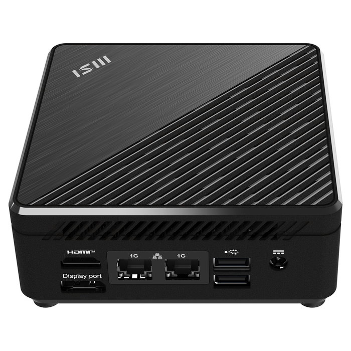 MSI Cubi N ADL S-217DE Mini PC Intel N200 8GB RAM 256GB SSD Windows 11 Pro Negro MSI Cubi N ADL S-217DE Mini PC Intel N200 8GB RAM 256GB SSD Windows 11 Pro Negro