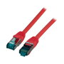 EFB Elektronik MK6001.7,5R Patchkabel RJ45 Cat.6A S/FTP 7,5m Rojo