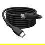 Digitus Cable USB C a USB C de Silicona, 1m, Negro, USB 2.0