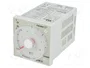FINDER Relé de tiempo Serie 88, DPDT, 24-230V AC/DC