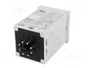 FINDER Relé de tiempo Serie 88, DPDT, 24-230V AC/DC