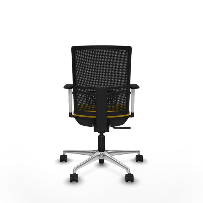 PIQUERAS Y CRESPO Silla de oficina Yunquera Amarillo y Negro PIQUERAS Y CRESPO Silla de oficina Yunquera Amarillo y Negro