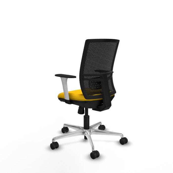PIQUERAS Y CRESPO Silla de oficina Yunquera Amarillo y Negro PIQUERAS Y CRESPO Silla de oficina Yunquera Amarillo y Negro