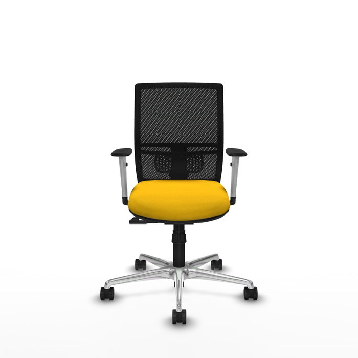 PIQUERAS Y CRESPO Silla de oficina Yunquera Amarillo y Negro PIQUERAS Y CRESPO Silla de oficina Yunquera Amarillo y Negro