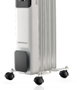 DAEWOO Radiador de aceite 5 elementos 1000W - 3 niveles - blanco/negro