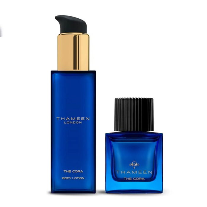 Set Thameen London: The Cora, Extrait De Parfum, Unisex, 50 ml + The Cora, Body Lotion, Body, 100 ml