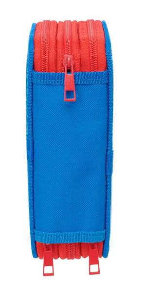 Safta Plumier Triple Spidey 37 Pcs 12,5x19,5x5,5cm