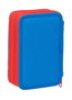 Safta Plumier Triple Spidey 37 Pcs 12,5x19,5x5,5cm