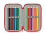Safta Plumier Triple Spidey 37 Pcs 12,5x19,5x5,5cm