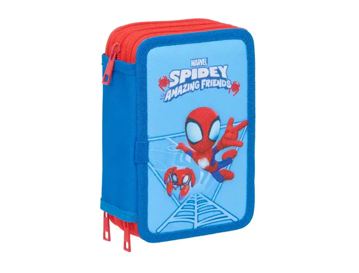 Safta Plumier Triple Spidey 37 Pcs Safta Plumier Triple Spidey 37 Pcs