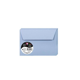 Sobre Clairefontaine Pollen 114X162 120G Azul Lavanda Paquete De 20