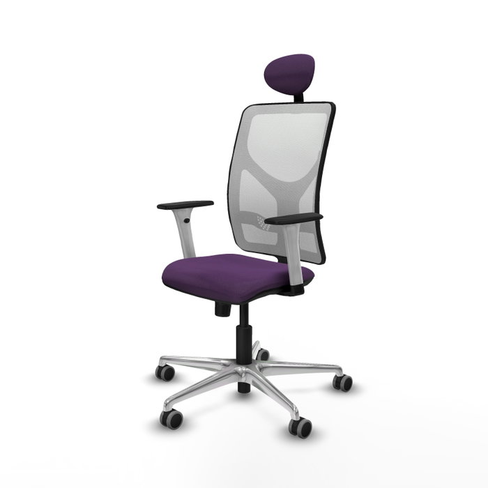 PIQUERAS Y CRESPO Silla de oficina Motilla Morada con mecanismo Sincro PIQUERAS Y CRESPO Silla de oficina Motilla Morada con mecanismo Sincro