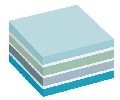 Post-It Cubo de Notas Autoadhesivas Azul Pastel 76x76 mm 450 Hojas Post-It Cubo de Notas Autoadhesivas Azul Pastel 76x76 mm 450 Hojas