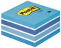 Post-It Cubo de Notas Autoadhesivas Azul Pastel 76x76 mm 450 Hojas