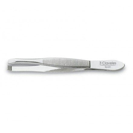Tres Claveles Pinza de Depilar Cangrejo 8 cm. Níquel Tres Claveles Pinza de Depilar Cangrejo 8 cm. Níquel