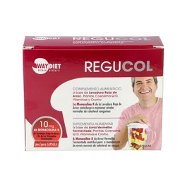 WAYDIET NATURAL PRODUCTS Regucol 30 Cap. Suplemento para niveles normales de colesterol