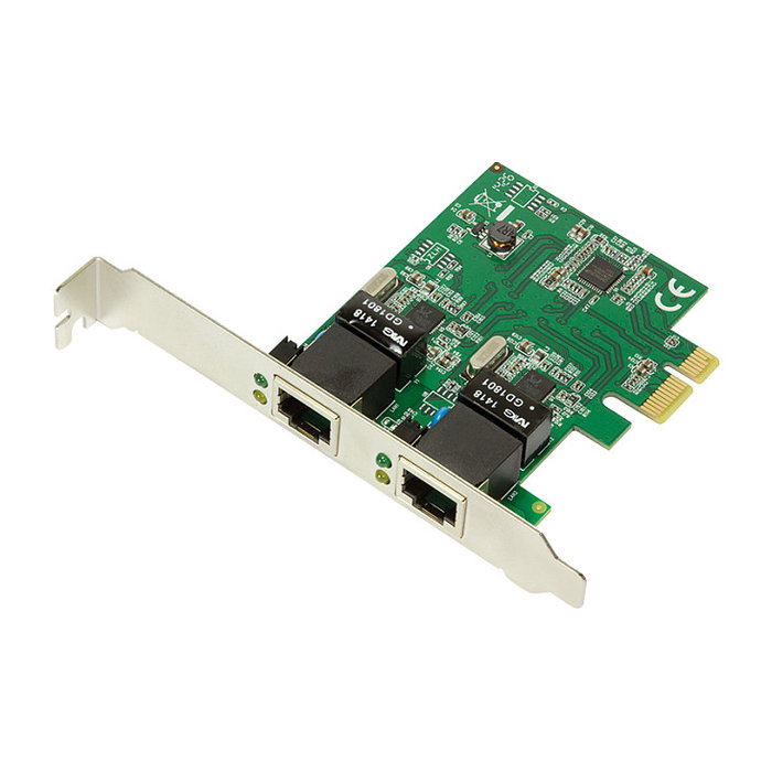 LogiLink Tarjeta de red PCI-Express con 2 puertos Gigabit LAN LogiLink Tarjeta de red PCI-Express con 2 puertos Gigabit LAN
