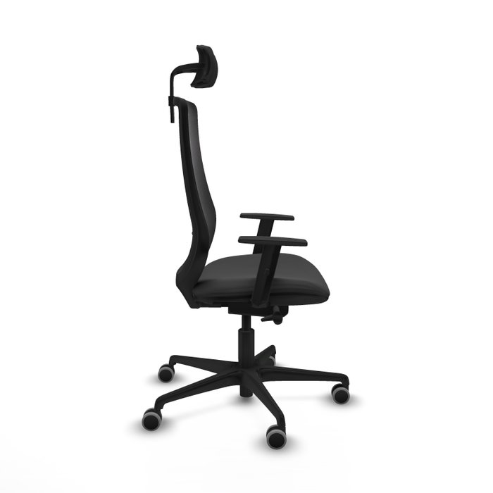 PIQUERAS Y CRESPO Silla de oficina Mardos con mecanismo Sincro/Traslack, Gris oscuro y Negro PIQUERAS Y CRESPO Silla de oficina Mardos con mecanismo Sincro/Traslack, Gris oscuro y Negro