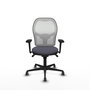 PIQUERAS Y CRESPO Silla de oficina Jorquera Gris y Blanca