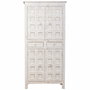 Armario ropero Alexandra House Living Blanco Madera de mango 93 x 192 x 45 cm