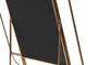 DKD Home Decor Marco de Foto Romántico Dorado Transparente Metal y Cristal 13x18 cm (2 Unidades)
