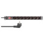 Digitus DN-95436 Regleta de Distribución de Energía 8 Tomas 19 2m Negro