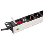 Digitus DN-95436 Regleta de Distribución de Energía 8 Tomas 19 2m Negro