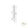 Emuca Kit Cajón Exterior Concept Gris Antracita 138mm x 400mm