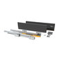 Emuca Kit Cajón Exterior Concept Gris Antracita 138mm x 400mm