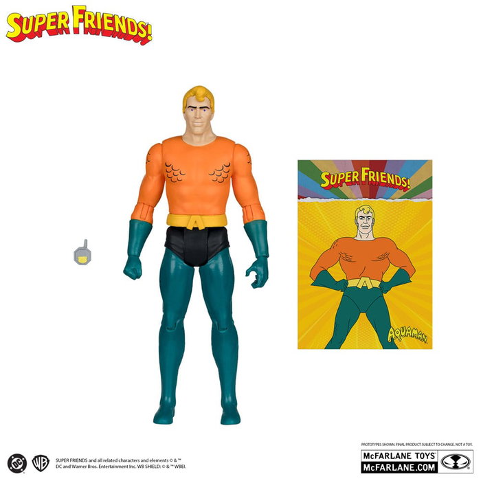 DC Retro Super Friends Figura Aquaman 15 cm DC Retro Super Friends Figura Aquaman 15 cm