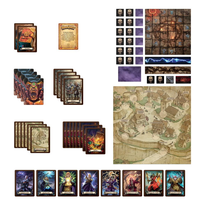 HeroQuest Expansión del Juego de Mesa Morcars Magier Pack de Misión *Edición Aléman*