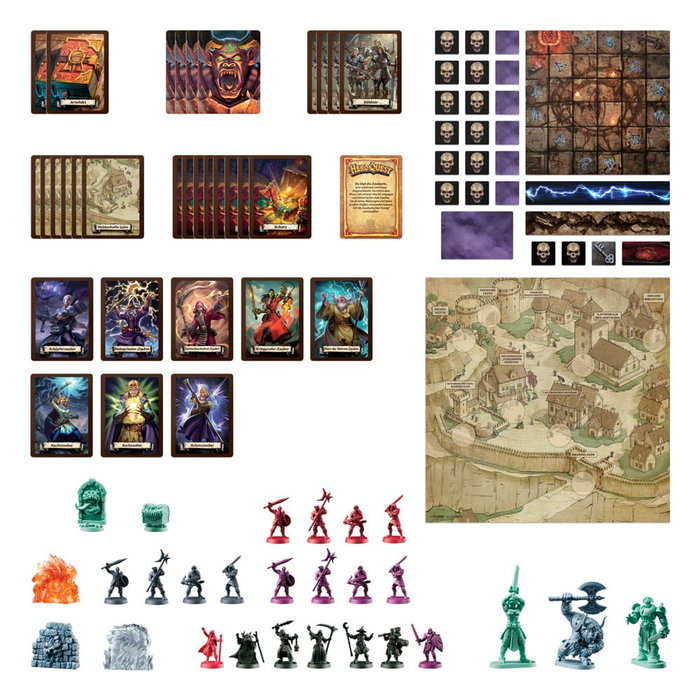 HeroQuest Expansión del Juego de Mesa Morcars Magier Pack de Misión *Edición Aléman*