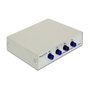 DeLOCK 87588 Switch de Datos No Administrado 4 Puertos RJ45 Gigabit Ethernet 10/100 Mbps Full Duplex Metal
