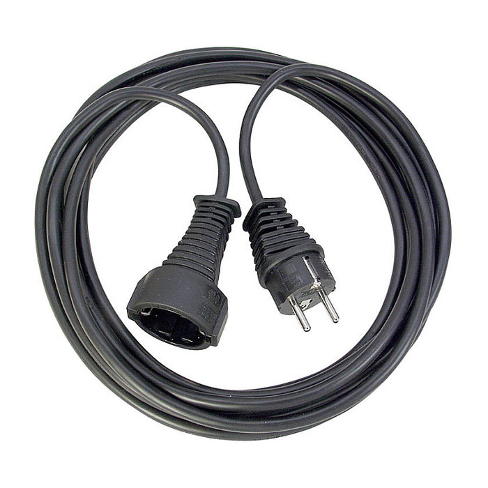 Brennenstuhl Cable de extensión H05VV-F 3G1,5 de 10 m, negro Brennenstuhl Cable de extensión H05VV-F 3G1,5 de 10 m, negro