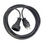 Brennenstuhl Cable de extensión H05VV-F 3G1,5 de 10 m, negro