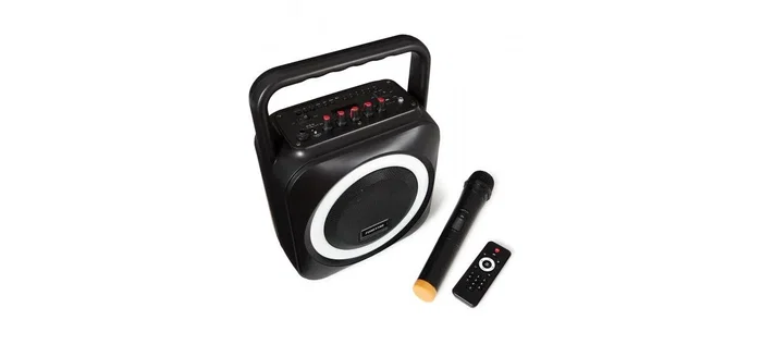 Fonestar BOX-35LED Altavoz Portátil Karaoke 35W con Micrófono Inalámbrico Fonestar BOX-35LED Altavoz Portátil Karaoke 35W con Micrófono Inalámbrico