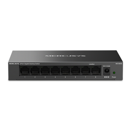 Mercusys MS108GS Switch No Administrado Gigabit Ethernet (10/100/1000) Negro 8 Puertos