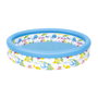 Bestway Piscina Hinchable Infantil 3 Aros Coral 122x25 cm