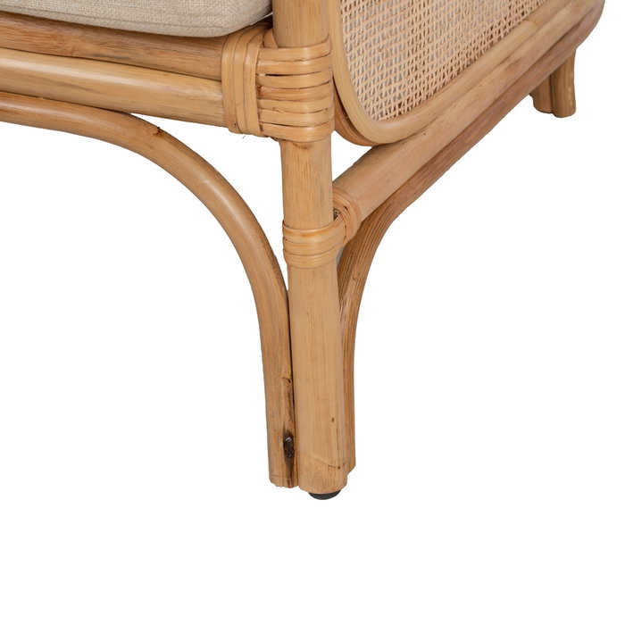 Sillón Natural Ratán Decoración 68 X 68 X 76 cm